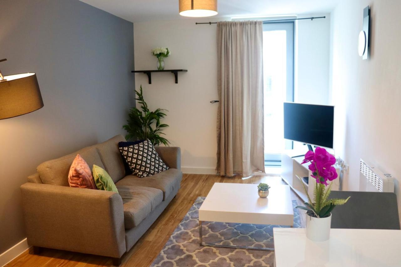 مانشستر Hallsphere - Stunning Apartment Salford Quays المظهر الخارجي الصورة