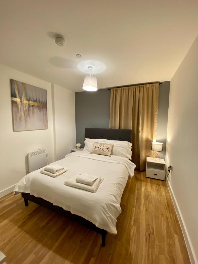 مانشستر Hallsphere - Stunning Apartment Salford Quays المظهر الخارجي الصورة