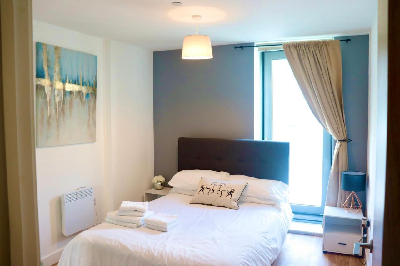 مانشستر Hallsphere - Stunning Apartment Salford Quays المظهر الخارجي الصورة