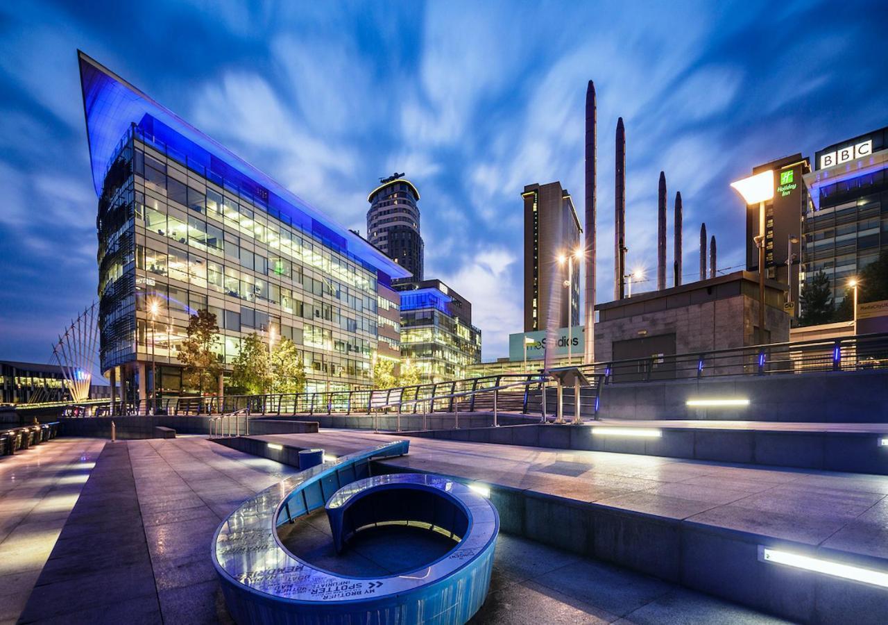 مانشستر Hallsphere - Stunning Apartment Salford Quays المظهر الخارجي الصورة
